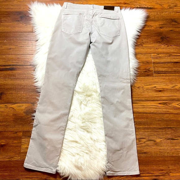 Paige Men’s Normandie Slim Straight Leg Light Gray 5 Pockets Pants Size 31X32 - Picture 11 of 13